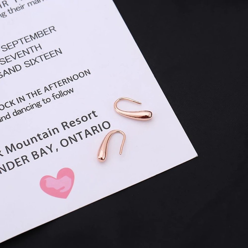 *NEW 925 Sterling Silver Waterdrop Earrings - Picture 3 of 8